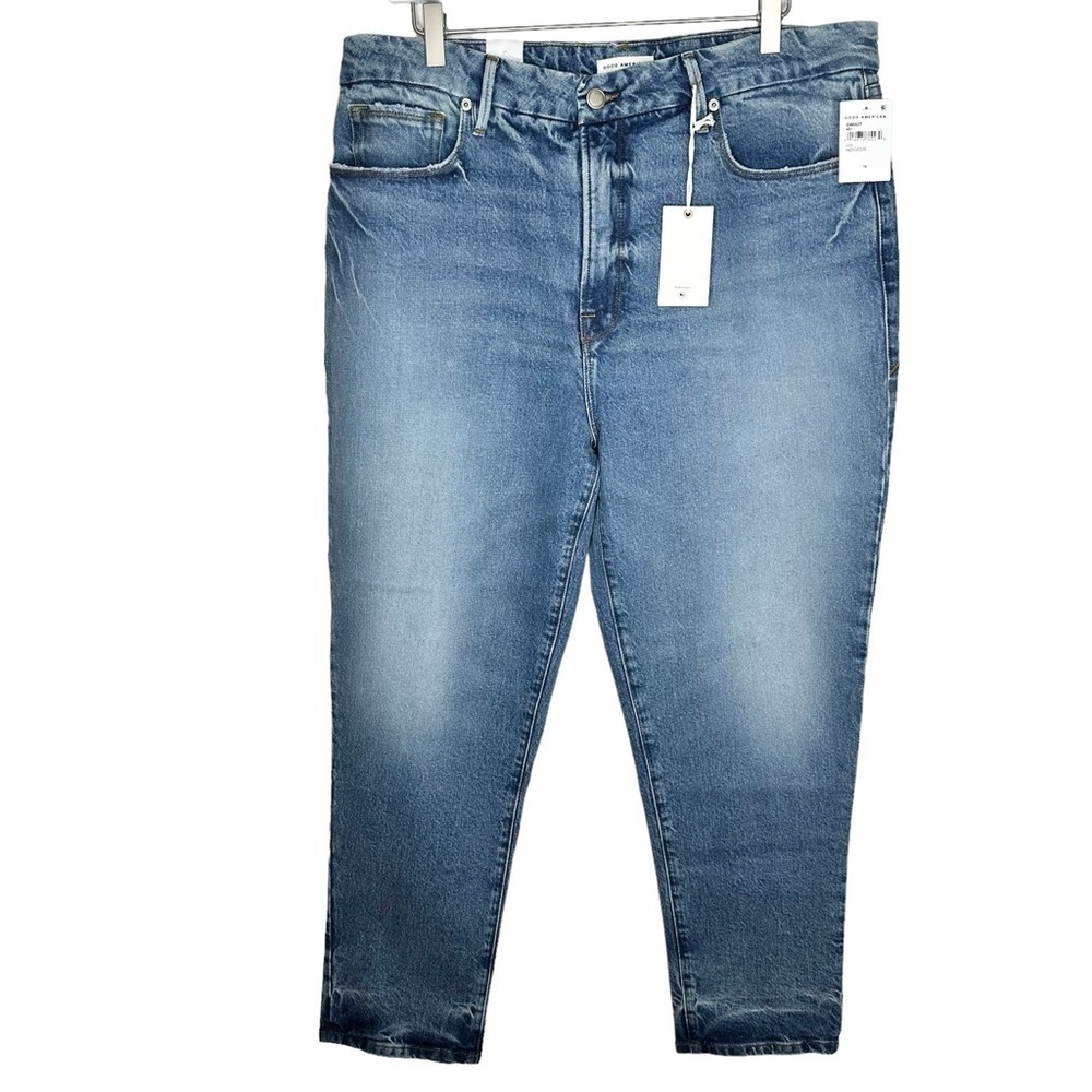 Good American Good Classic Jeans Size 14/32 NWT